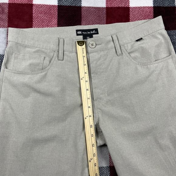 Travis Mathew Open To Close Close Pants Mens 36 Green Chino Straight Leg 36x32" - Picture 5 of 10